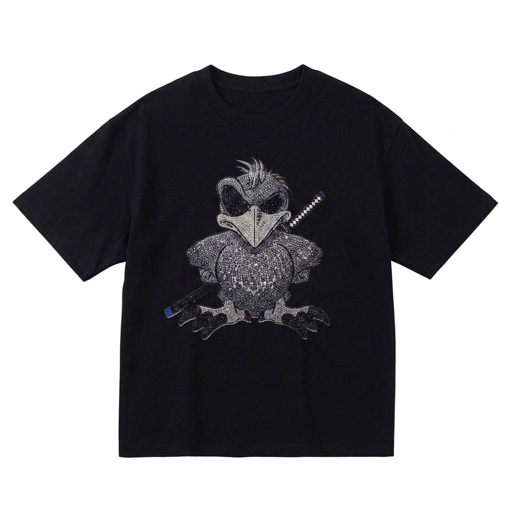 SWAROVSKI TEE ‘CROW’