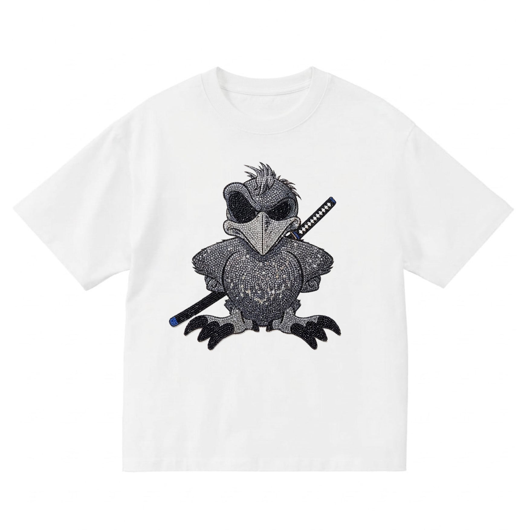 SWAROVSKI TEE ‘CROW’